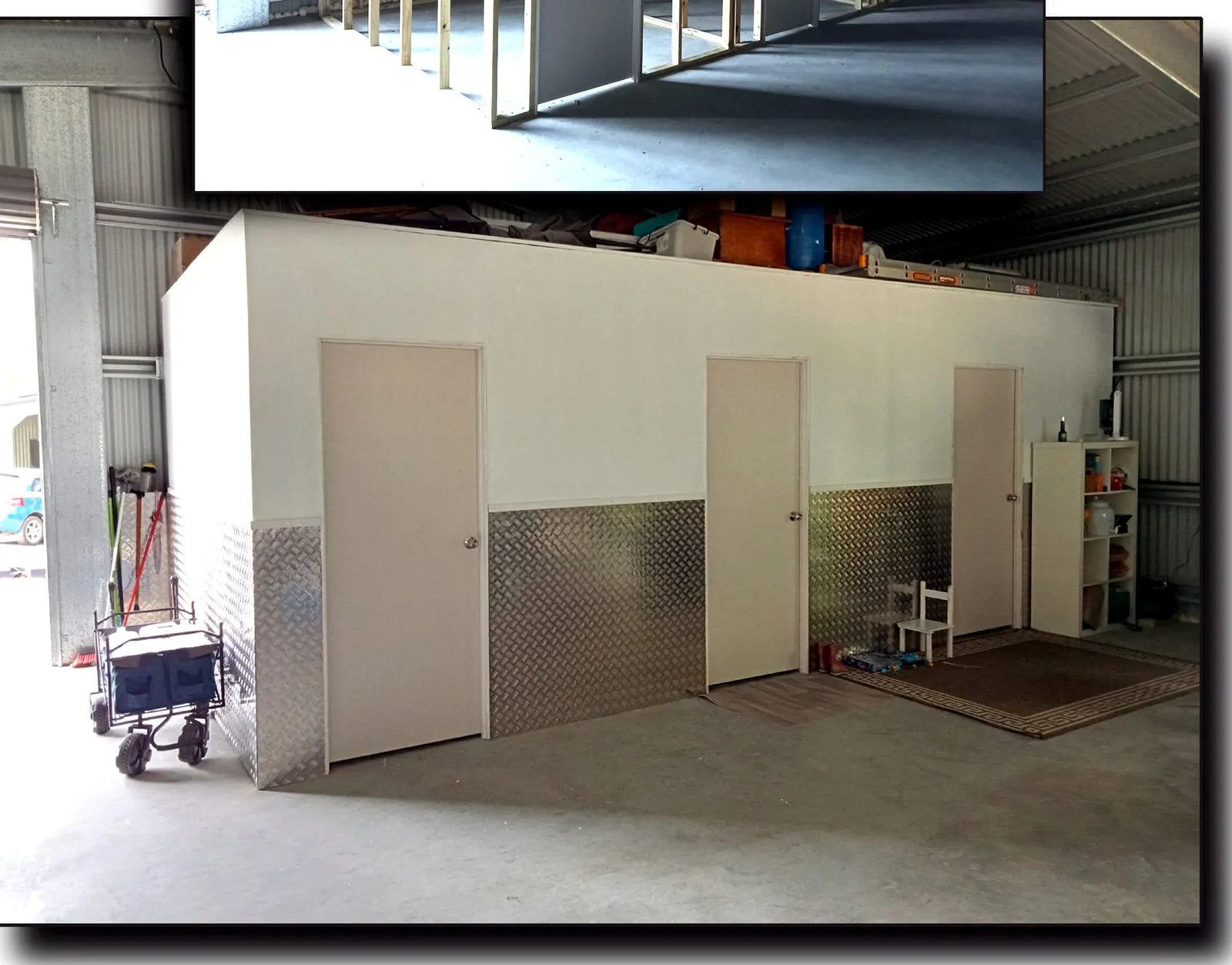 Storeroom construction and fit-out Gold Coast - custom storage space and carpentry solutions